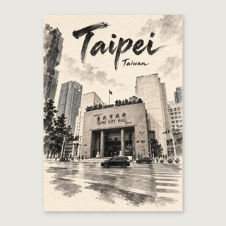 Complete unframed print; exact finished-paper ratio, digital studio view