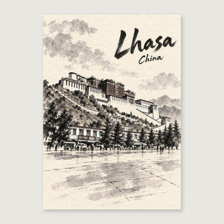 Complete unframed print; exact finished-paper ratio, digital studio view