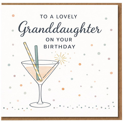 Granddaughter Birthday Card, Lovely Granddaughter Birthday Card