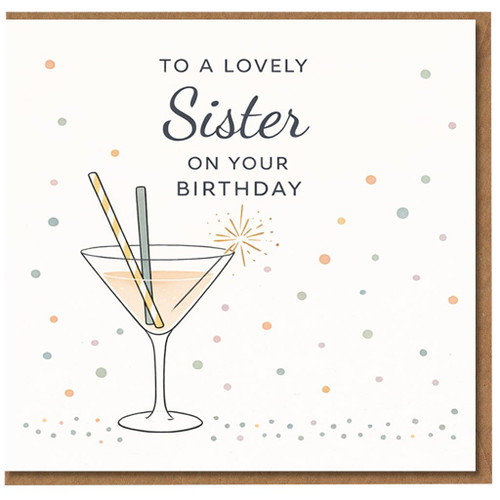 Sister Birthday Card