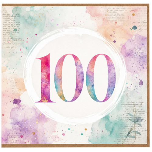 100th Birthday Card