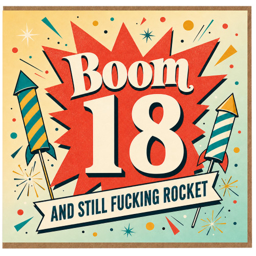 18th Birthday Card