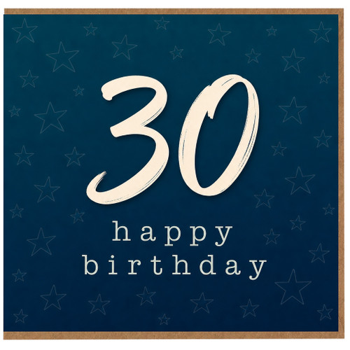 30th Birthday Card