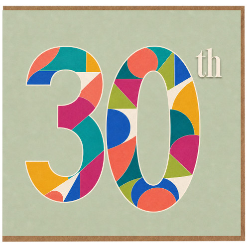 30th Birthday Card