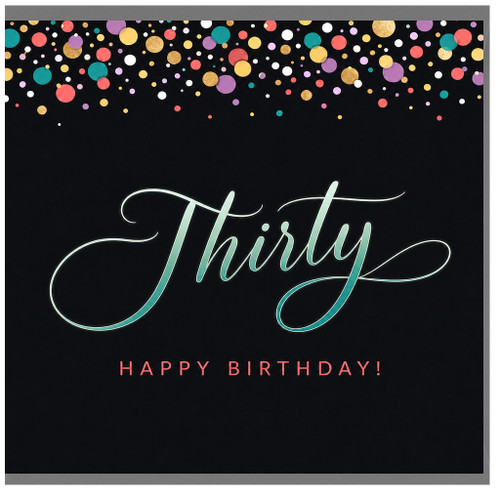 30th Birthday Card