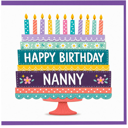 Nanny Birthday Card