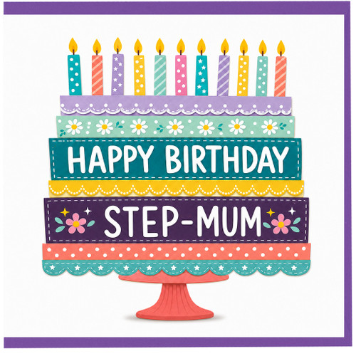 Step - Mum Happy Birthday Card