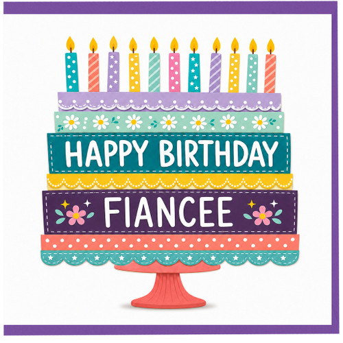 Fiancee Birthday Card