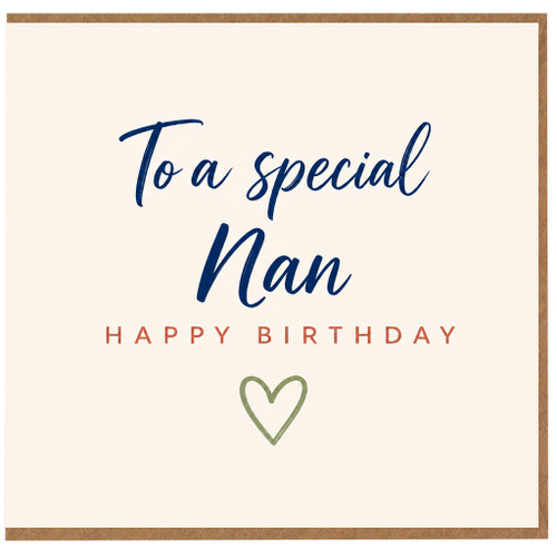 Nan Birthday Card