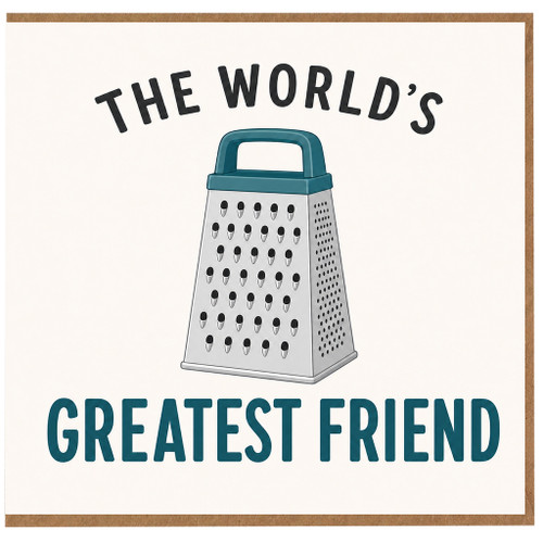 Friend Card, The World's Greatest Friend Funny Greeting Card