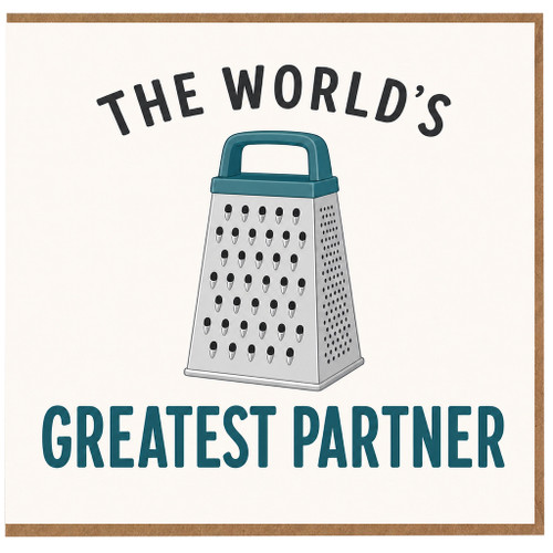 Partner Card, World's Greatest Partner Funny Greeting Card