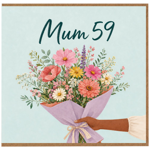 Mum 59 Birthday Card