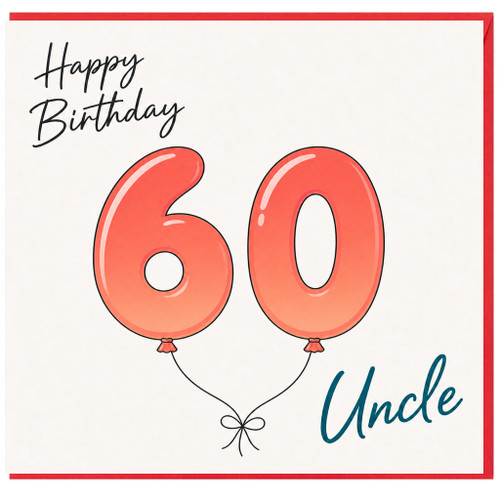 Uncle 60th Birthday Card