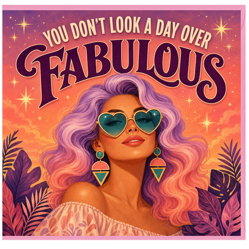 Fabulous Birthday Card for Her