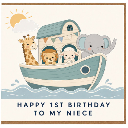 1st Birthday Card for My Niece
