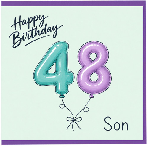 Son 18th Birthday Card, for Son