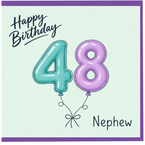 Nephew 18th Birthday Card