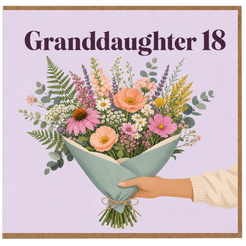 Granddaughter 18th Birthday Card