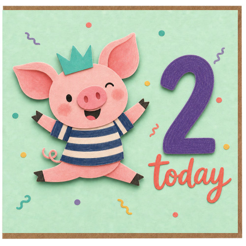 2nd Birthday Card