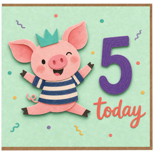 5th Birthday Card