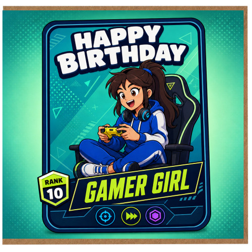 10th Birthday Card