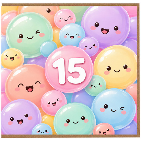 15th Birthday Card