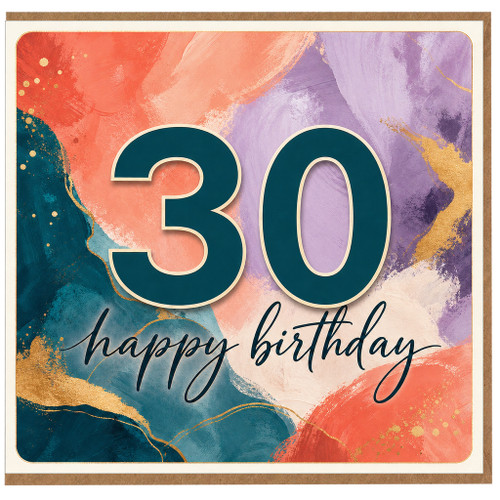 30th Birthday Card