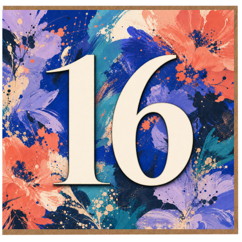 na 16th Birthday Card