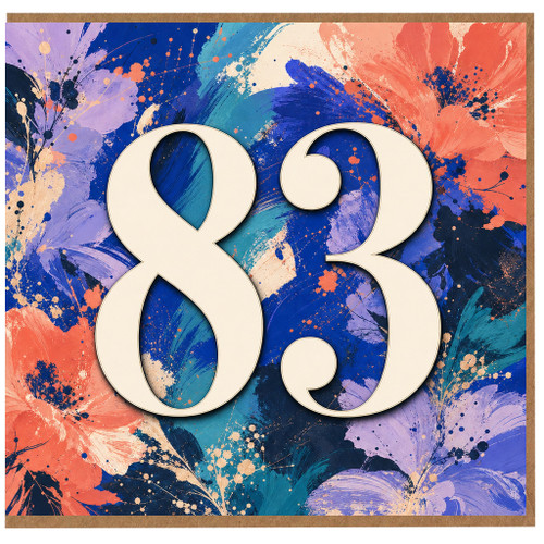 83rd Birthday Card