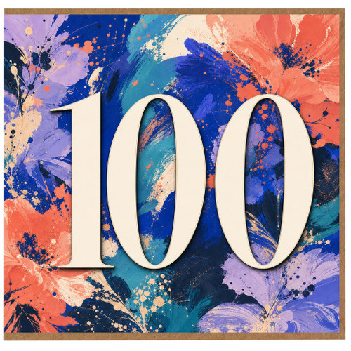 100th Birthday Card