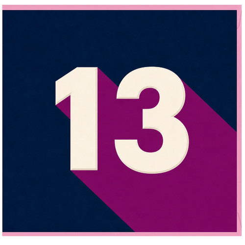 13th Birthday Card