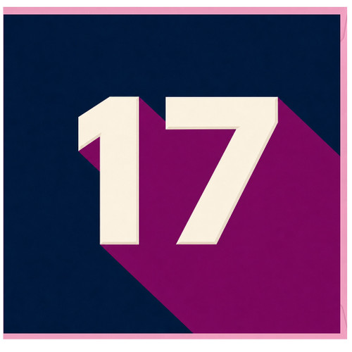 17th Birthday Card