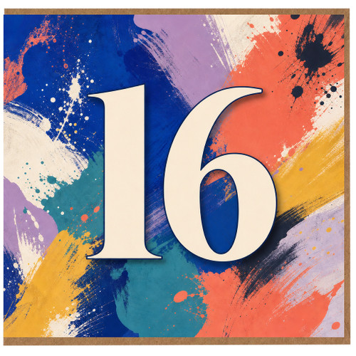 16th Birthday Card