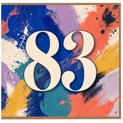 83rd Birthday Card