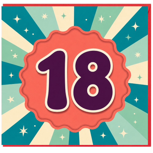 18th Birthday Card