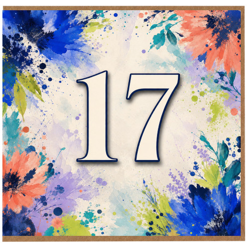 17th Birthday Card