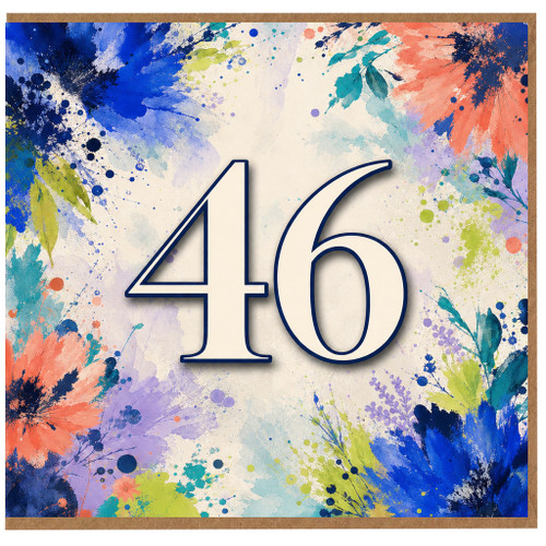 46th Birthday Card