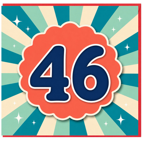46th Birthday Card