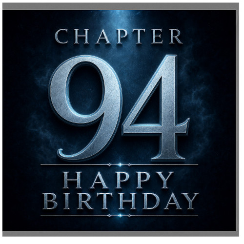 94th Birthday Card, Chapter 94 Happy Birthday Card