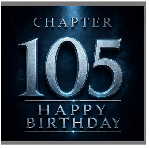 105th Birthday Card, Chapter 105 Happy Birthday Card