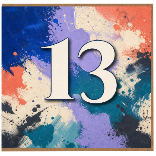 13th Birthday Card