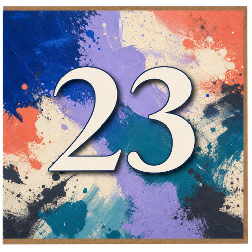23rd Birthday Card