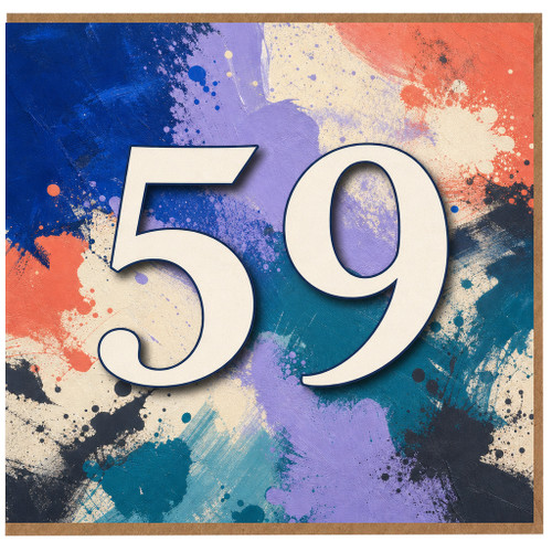 59th Birthday Card