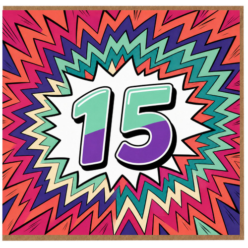 15th Birthday Card