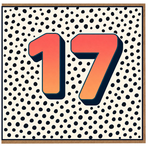 17th Birthday Card
