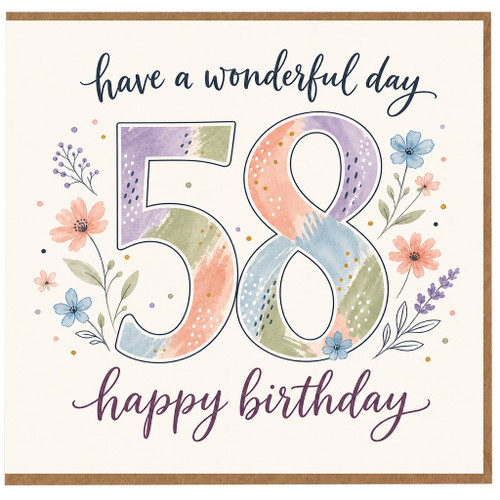 59th Birthday Card