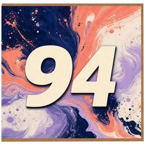 94th Birthday Card