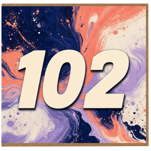 102nd Birthday Card