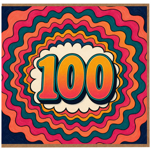 100th Birthday Card