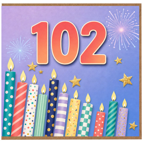 102nd Birthday Card
